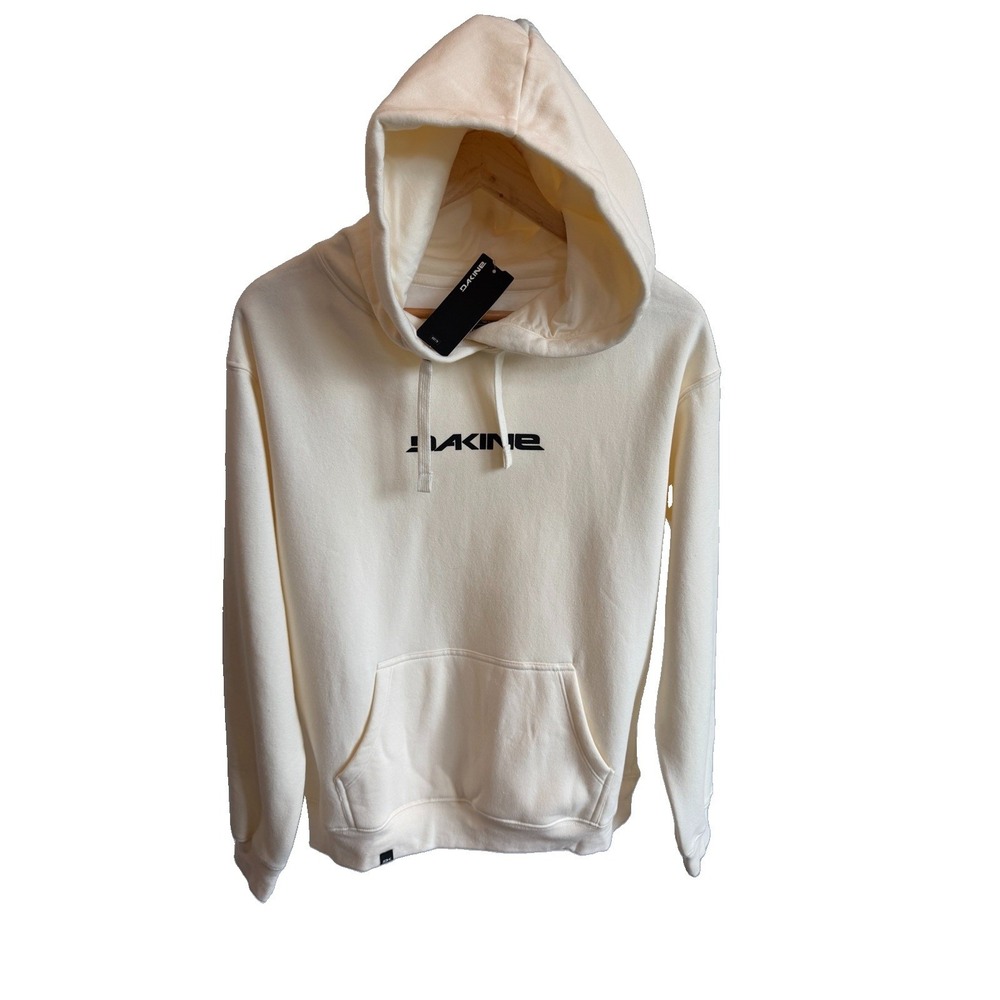 Dakine Canyon Hoodie Mens Medium Surf Ivory Cream Pullover Fleece Sweatshirt NWT